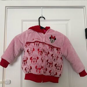 Disney Minnie Red Fleece Jacket